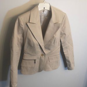 Tan blazer